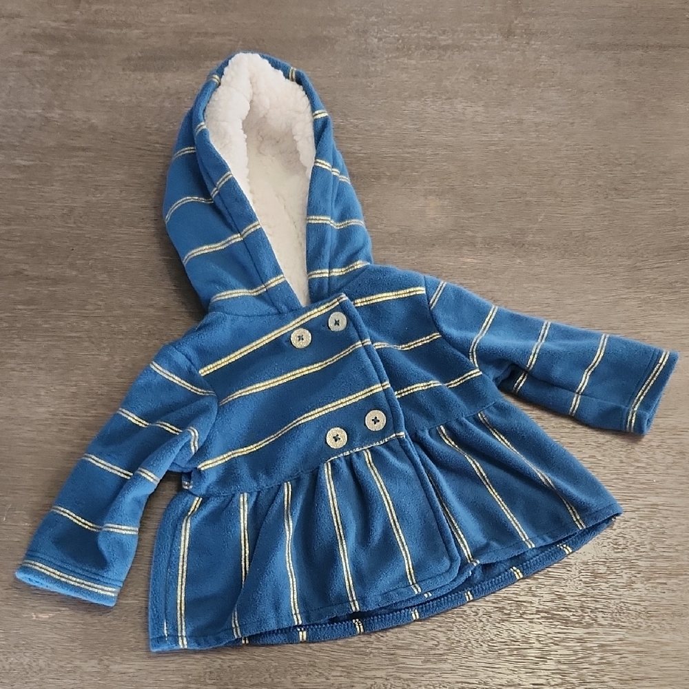 Carter's Blue and Yellow Baby Jacket